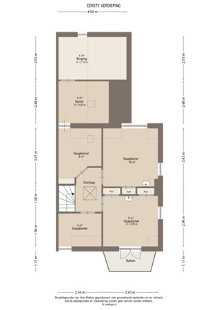 Floorplan - Oud Schaik 62, 4141 JB Leerdam